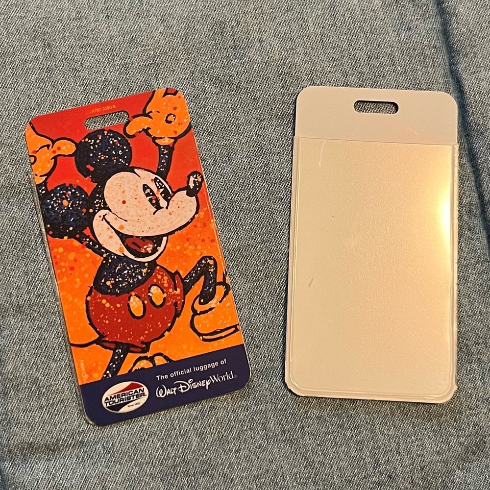 ✈️ 🐭Mickey Mouse Luggage Tags, Set of 2 ✈️🎆